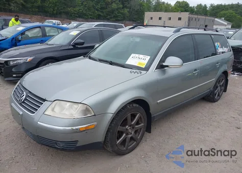 2004 Volkswagen Passat Gls из США, поврежденный, VIN WVWVD63BX4E290945